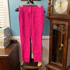 [XOXO]  size 1/2 pink ankle-length stretch trousers, wide elastic waist